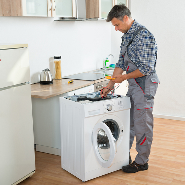 can you walk me through the steps of troubleshooting my washer issue in Lamartine